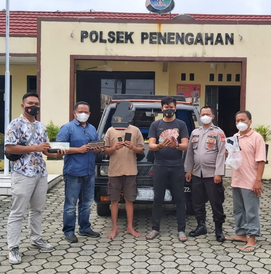 Sempat Saling Kejar-kejaran, Pengedar Sabu Berhasil Ditangkap Polsek Penengahan