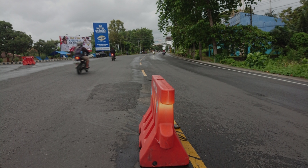 Water Barrier Tersisa 3, Pengendara Was-was