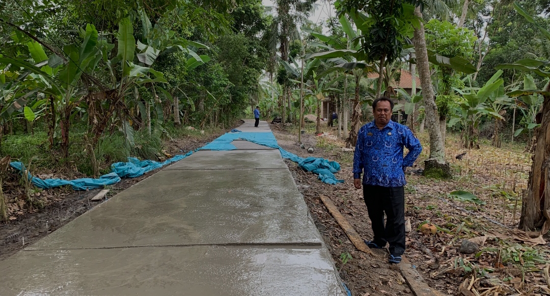 Jaga Ketahana Pangan, Pematang Baru Bangun Jalan Usaha Tani