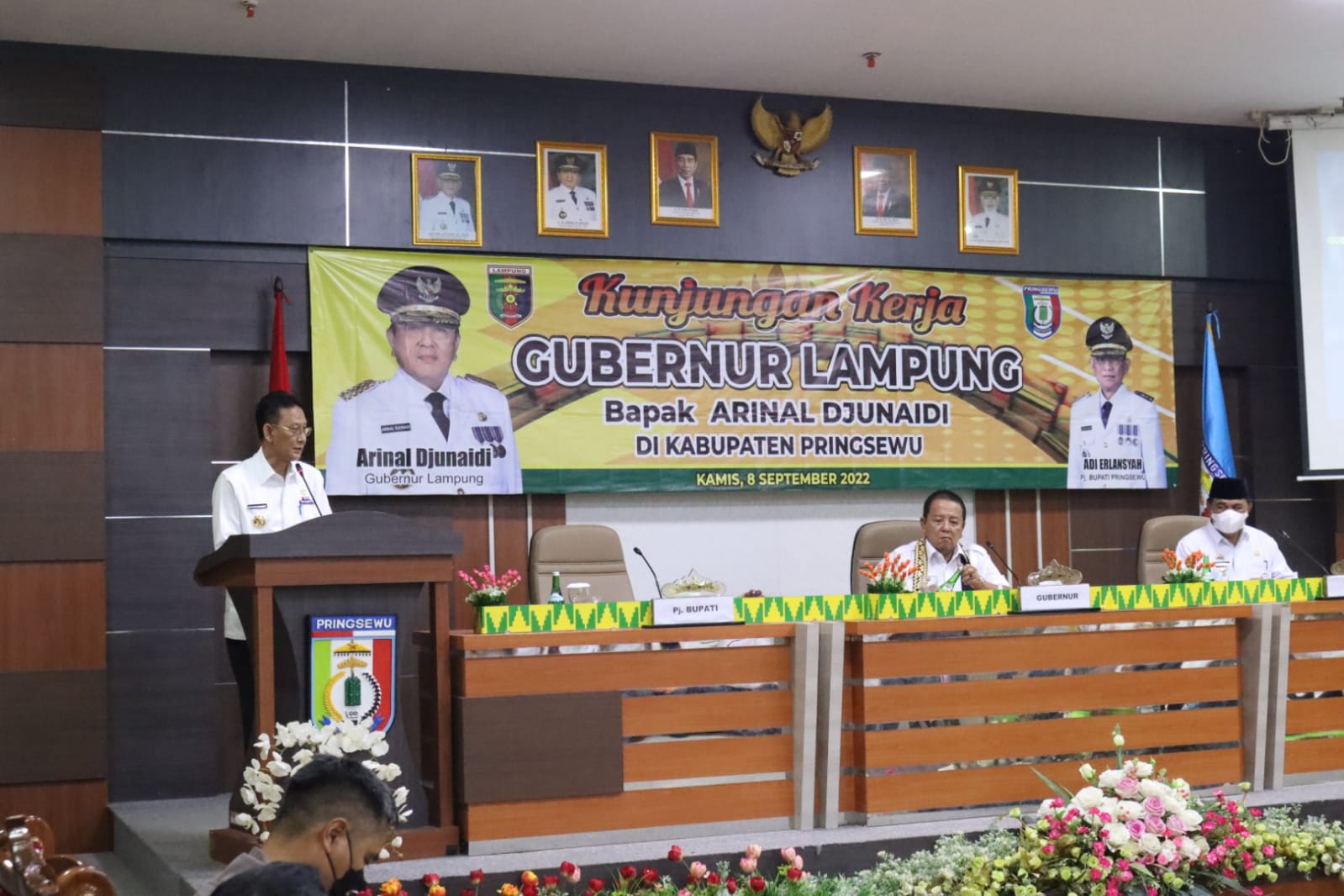 Sejumlah Perangkat Daerah Pemkab Pringsewu Dapat Arahan