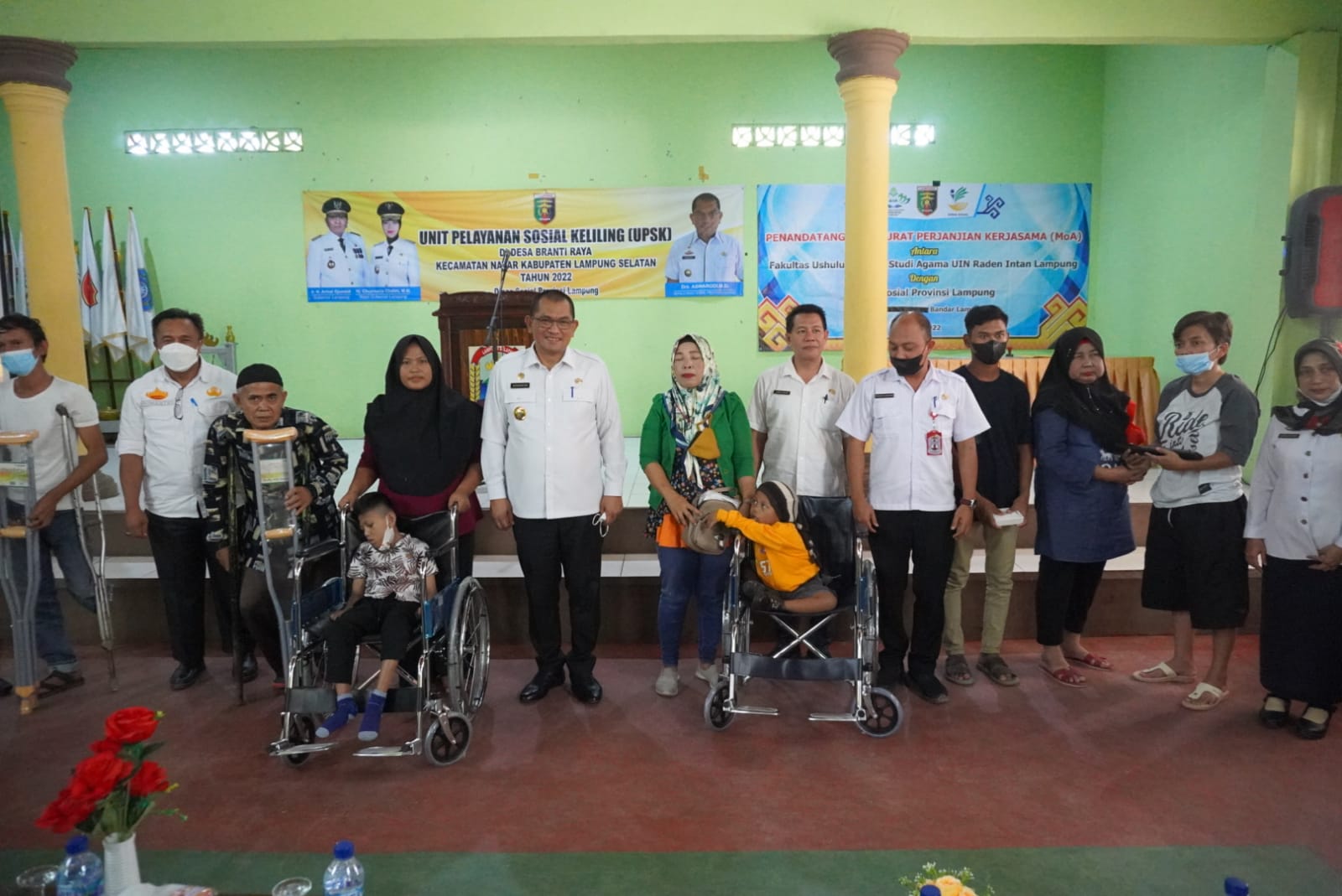 UPSK Dinsos Lampung, Upaya Pemenuhan hak-hak Penyandang Disabilitas