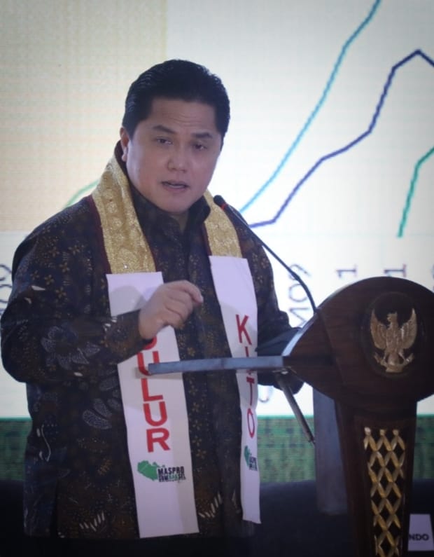 Menteri BUMN RI Erick Thohir: Krakatau Park Rampung April 2023