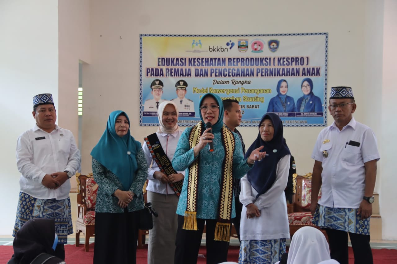 TP PKK Provinsi Lampung Melaksanakan Kunjungan Kerja ke Kabupaten Pesisir Barat