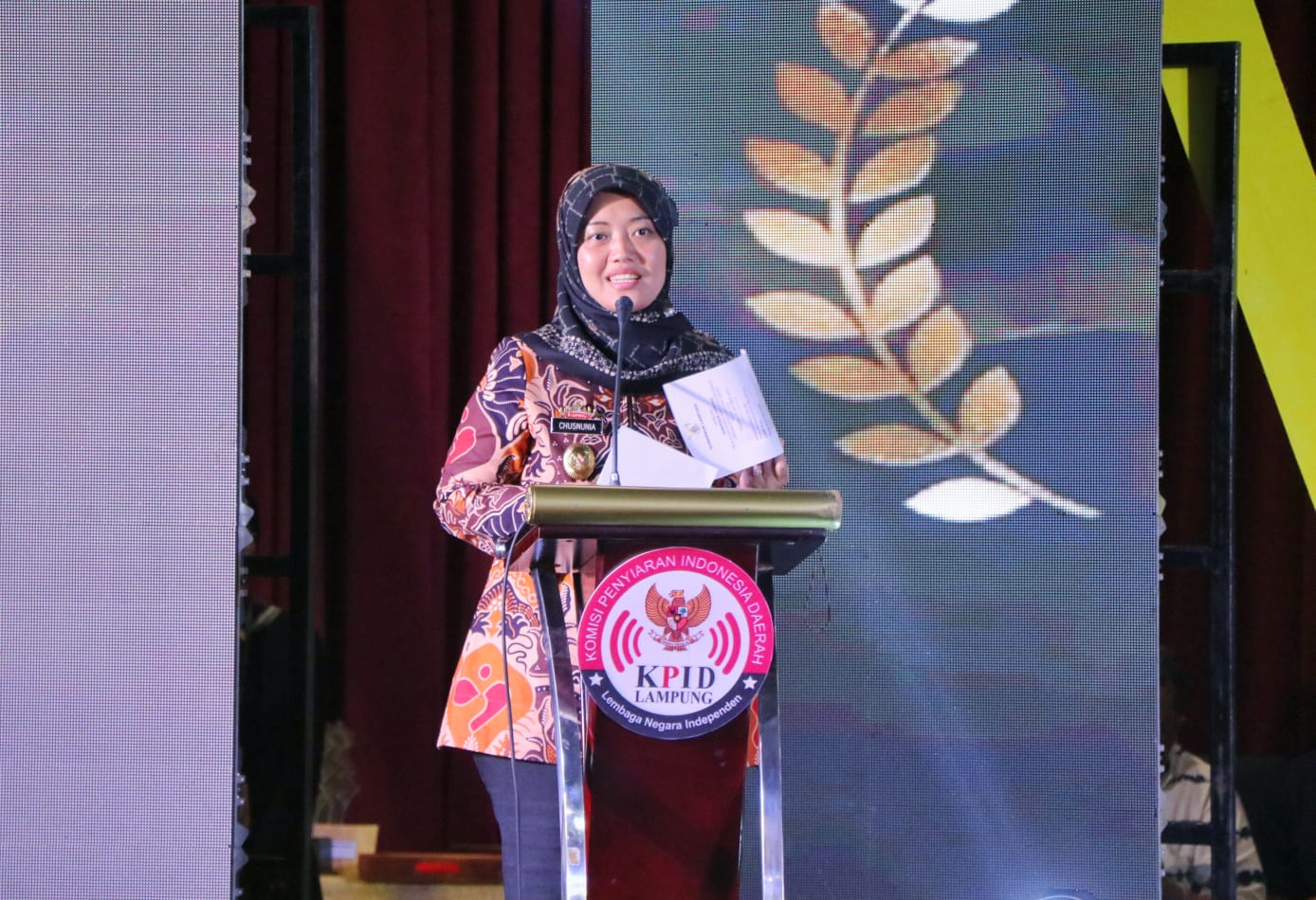 Chusnunia Buka Acara KPID Award 2022