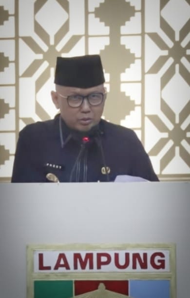 Gubernur Lampung Sampaikan Jawaban Terhadap Pandangan Umum Fraksi-Fraksi DPRD Provinsi Lampung