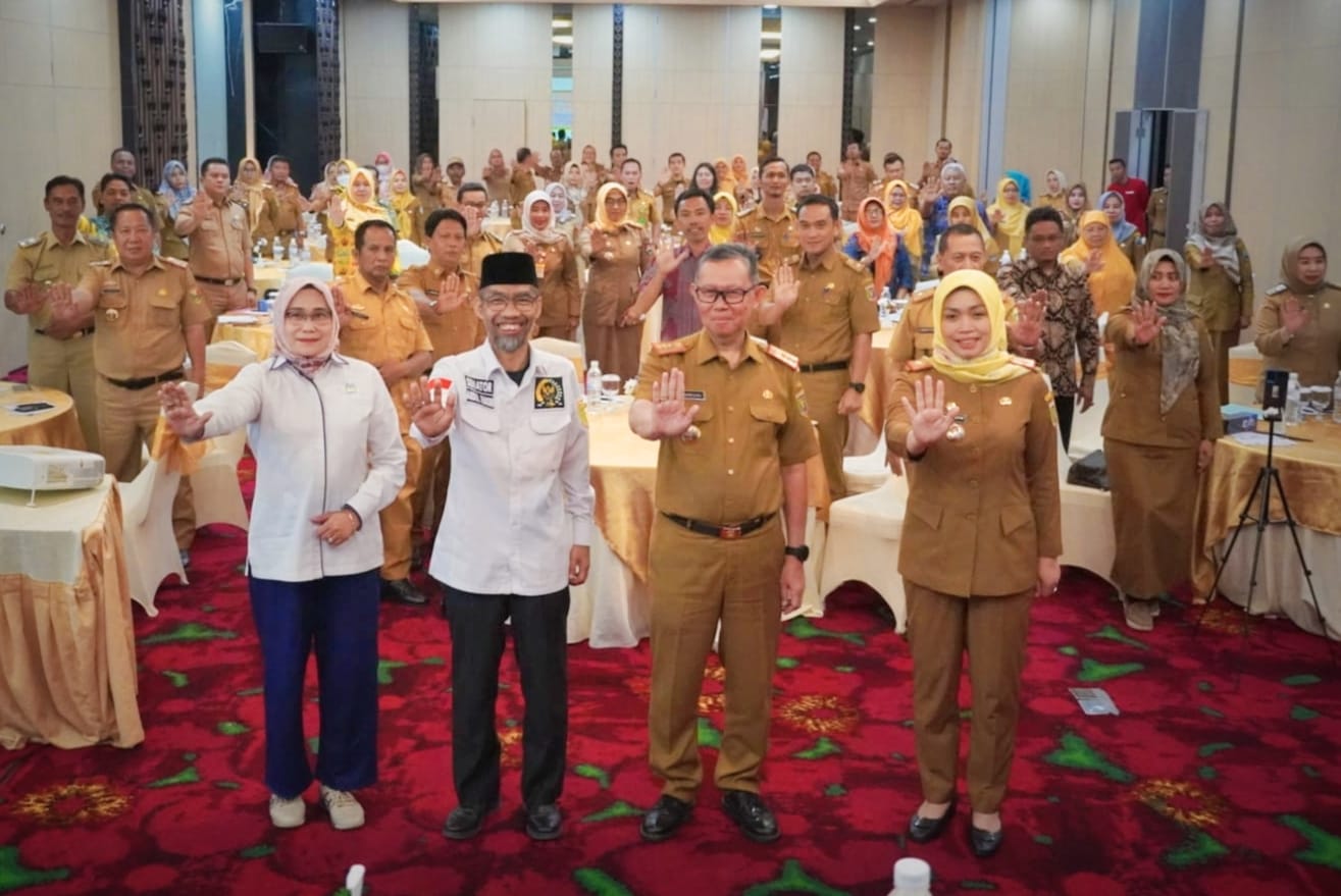 Sekdaprov Lampung Buka Rakor Implementasi Desa Ramah Perempuan