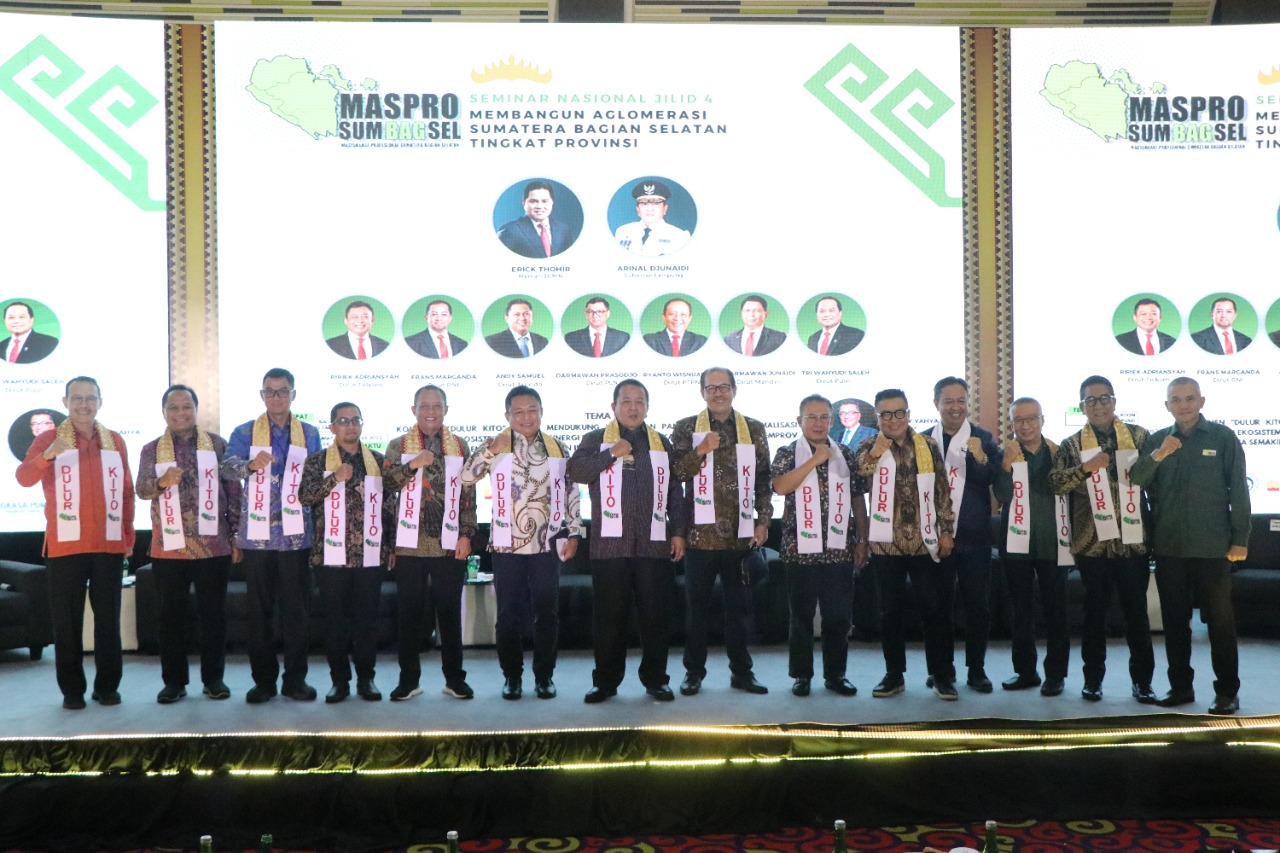 Maspro Sumbagsel dan BUMN Dukung Provinsi Lampung Sebagai Lumbung Pangan Nasional