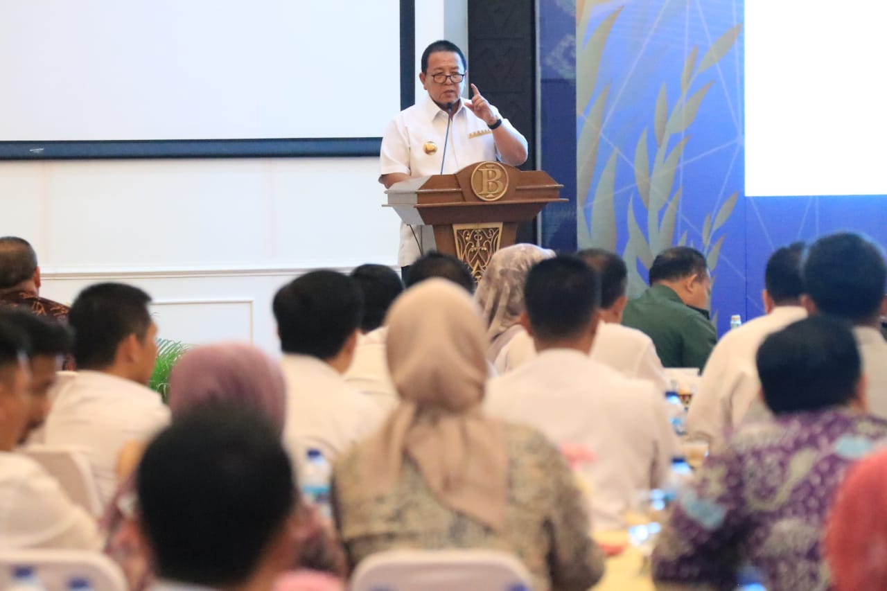 Gubernur Arinal Djunaidi Menggelar High Level Meeting