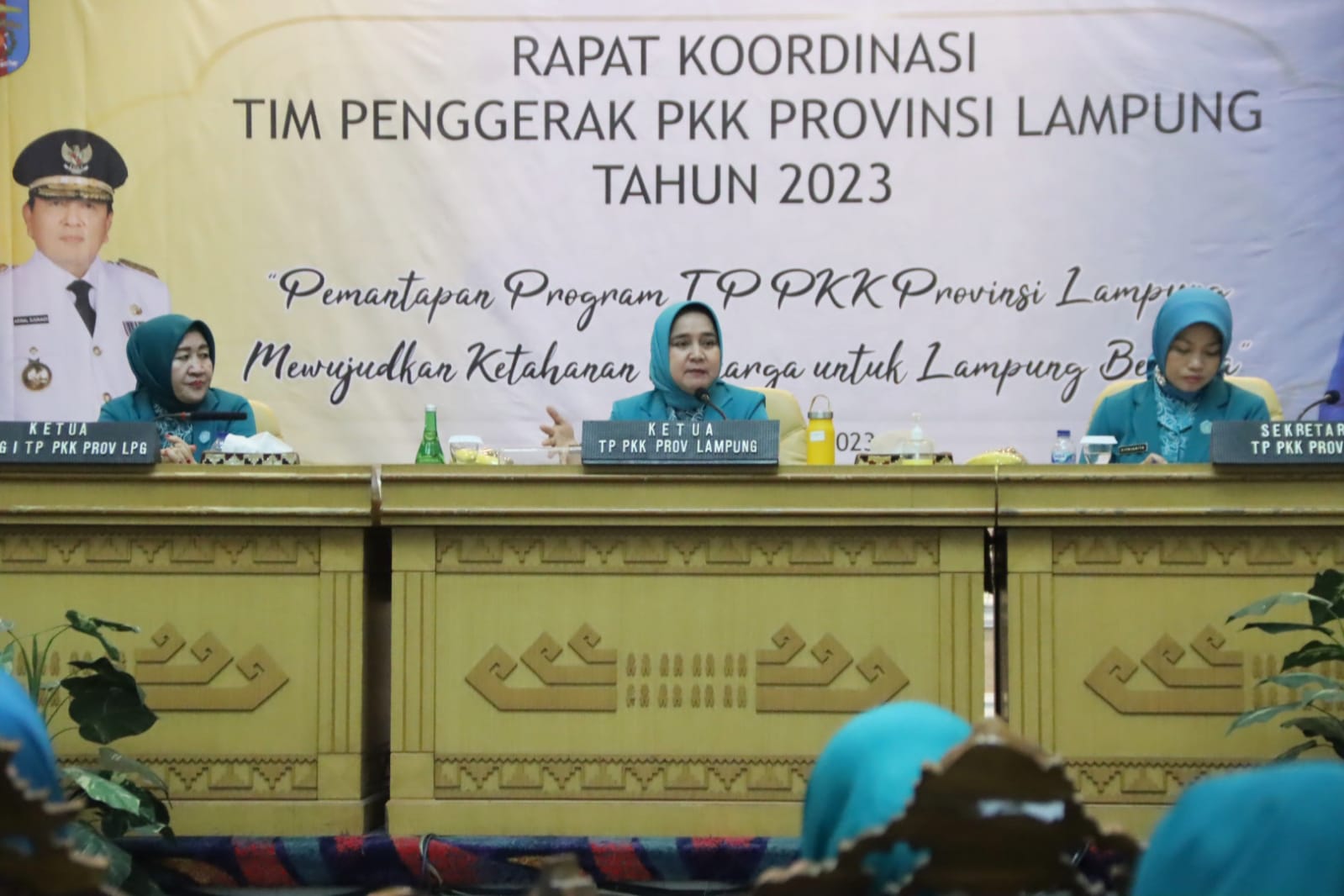 Riana Sari Arinal Buka Rapat Koordinasi Tim Penggerak PKK Provinsi Lampung