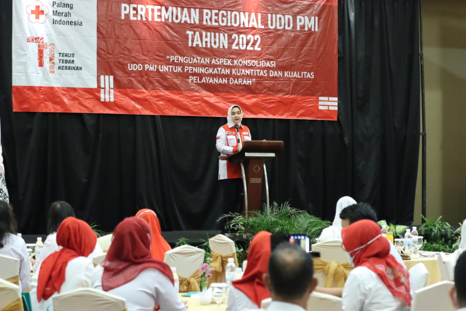 Lampung Tuan Rumah Pertemuan Regional I Unit Donor Darah PMI