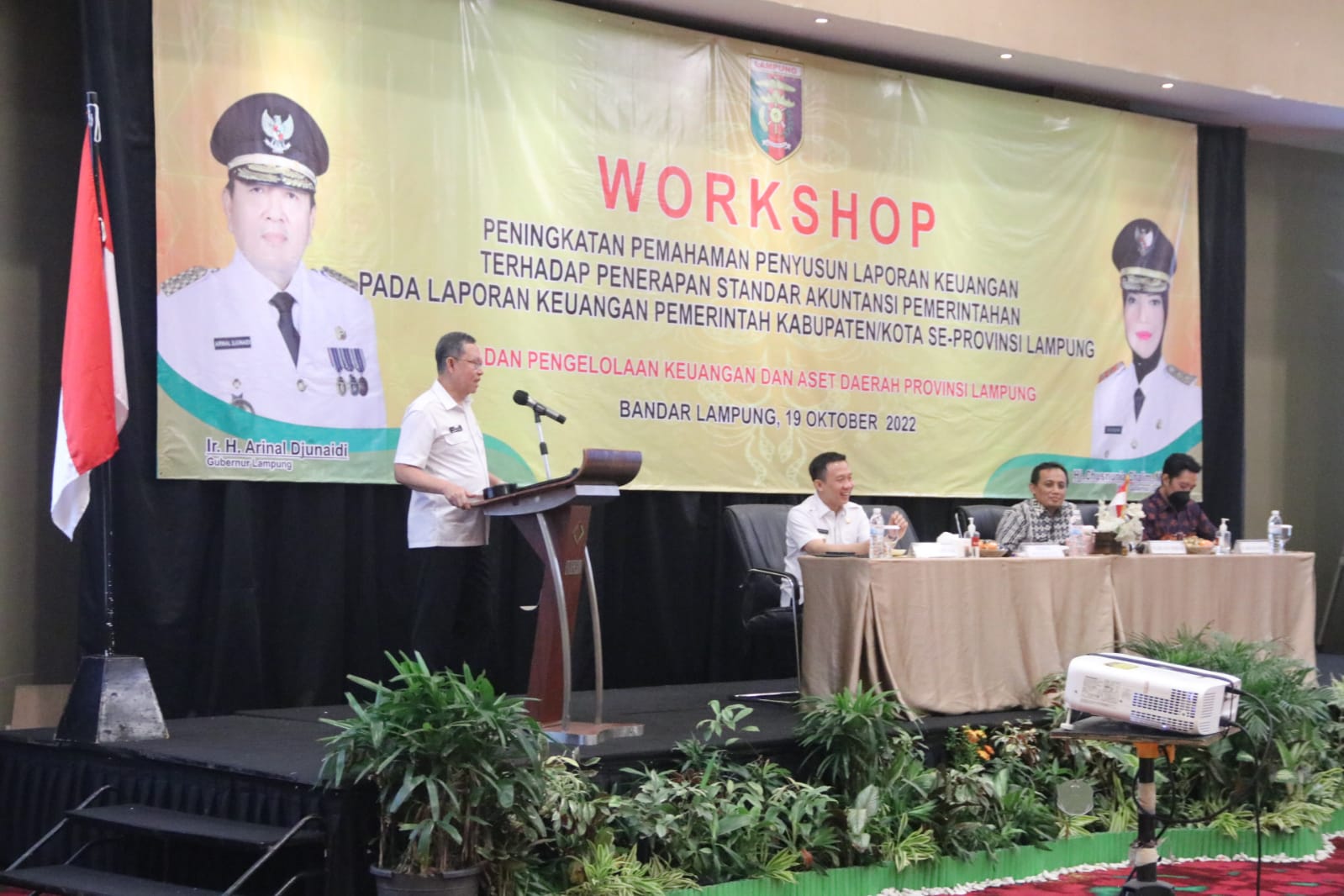 Wakili Gubernur, Sekdaprov Buka Workshop Peningkatan Pemahaman Penyusun Laporan Keuangan